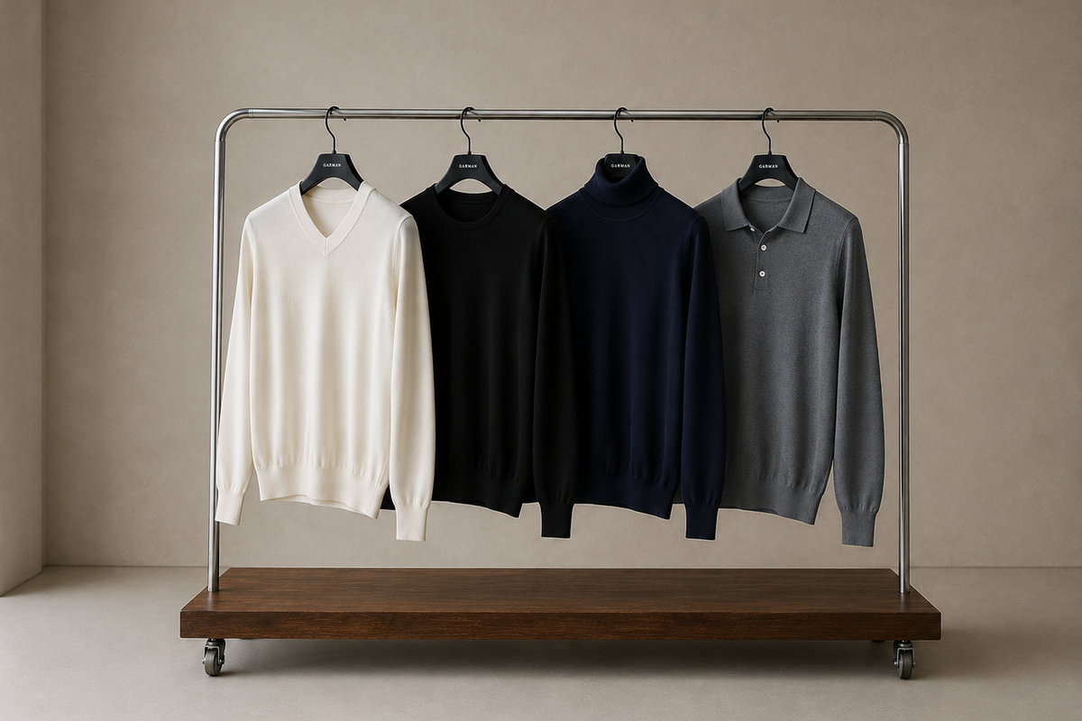 Heren knitwear op maat